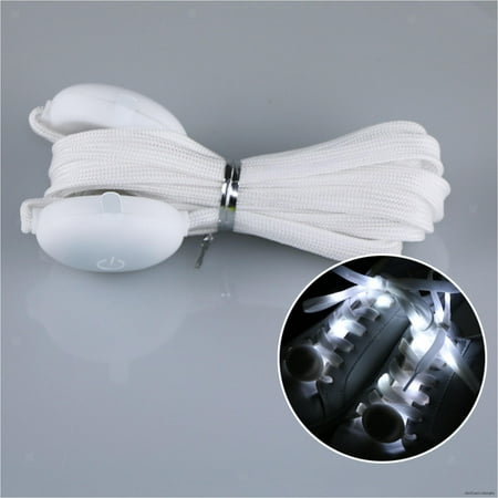 Light Up Shoelaces Flashing Shoestrings For Sneakers Roller Skates Shoe Laces .