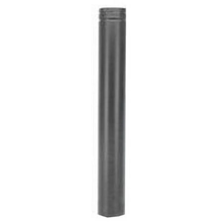 4 D x 24 L Pellet Vent Pipe Fully Unitized Twist Lock Construction Can Each