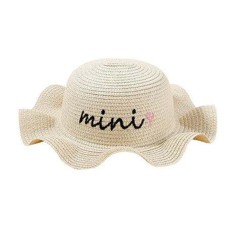 Biekopu Kids Bowler Straw Hat Wide Brim Beach Sun Caps for Toddler Summer Seaside Travel Outdoor
Biekopu Kids Bowler Straw Hat Wide Brim Beach Sun Caps for Toddler Summer Seaside Travel Outdoor