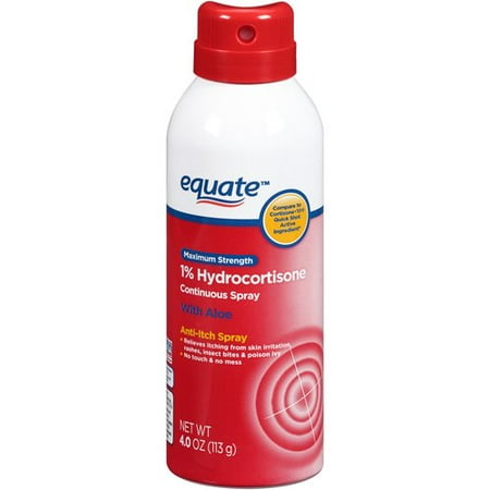 Equate(tm) Maximum Strength 1% Hydrocortisone Anti-Itch Continuous