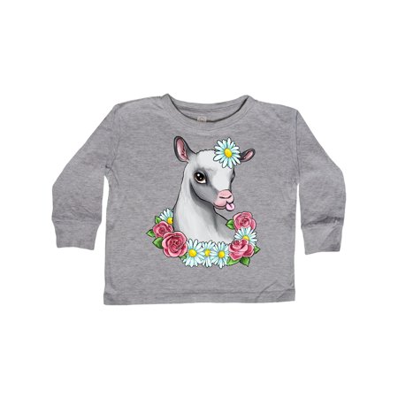 Inktastic Cute Goat with Roses and Daisies Gift Toddler Boy or Toddler Girl Long Sleeve T-Shirt
Inktastic Cute Goat with Roses and Daisies Gift Toddler Boy or Toddler Girl Long Sleeve T-Shirt