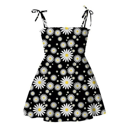 DNDKILG Baby Toddler Girls Sleeveless Summer Dresses Dress Floral Square Neck Sundress Black 1Y-6Y 100
DNDKILG Baby Toddler Girls Sleeveless Summer Dresses Dress Floral Square Neck Sundress Black 1Y-6Y 100
