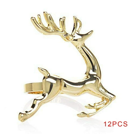12pcs Animal Napkin Rings Christmas Holidays Wedding Parties Dinners Decorative Napkin Buckle
12pcs Animal Napkin Rings Christmas Holidays Wedding Parties Dinners Decorative Napkin Buckle