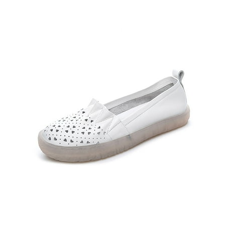 Ritualay Women Flats Non-slip Loafers Slip On Casual Shoes Lightweight Comfort Walking Shoe Driving Work White Hollow Out 7
Ritualay Women Flats Non-slip Loafers Slip On Casual Shoes Lightweight Comfort Walking Shoe Driving Work White Hollow Out 7