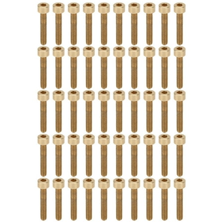 price crash 50Pcs Cap Hex Socket Screw Copper Fastener Hardware Tools Industrial Supplies M4M4x22
price crash 50Pcs Cap Hex Socket Screw Copper Fastener Hardware Tools Industrial Supplies M4M4x22