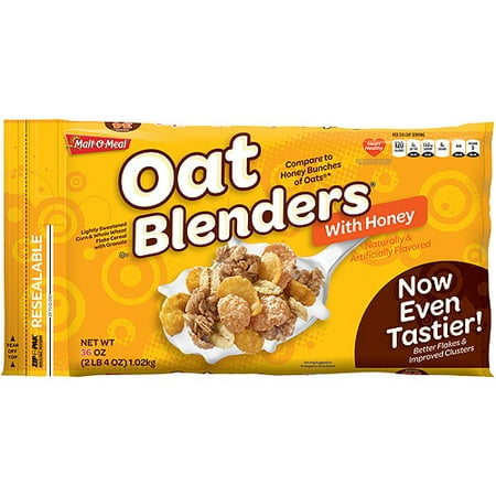 Malt-O-Meal Honey & Oat Blenders Cereal, 36 oz
