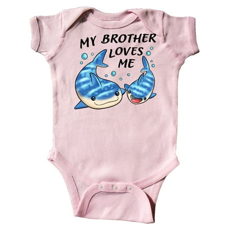 Inktastic My Brother Loves Me- whale shark Gift Baby Boy or Baby Girl Bodysuit
Inktastic My Brother Loves Me- whale shark Gift Baby Boy or Baby Girl Bodysuit