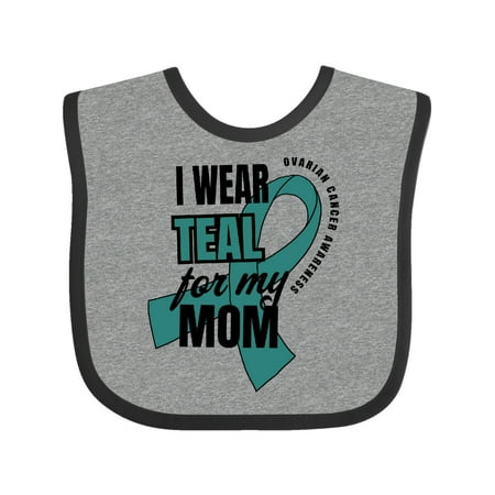 Inktastic I Wear Teal For My Mom Ovarian Cancer Awareness Gift Baby Boy or Baby Girl Bib
Inktastic I Wear Teal For My Mom Ovarian Cancer Awareness Gift Baby Boy or Baby Girl Bib
