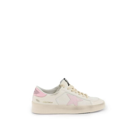 Golden Goose Mesh And Leather Stardan Sneakers Women