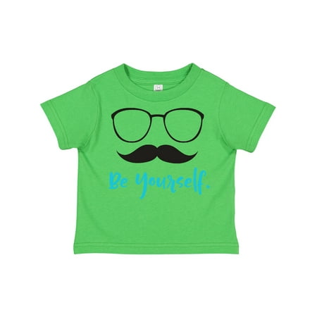 Inktastic Be Yourself Glasses Mustache Moustache Gift Toddler Boy or Toddler Girl T-Shirt
Inktastic Be Yourself Glasses Mustache Moustache Gift Toddler Boy or Toddler Girl T-Shirt