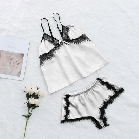 RPVATI Womens Sexy Sleeveless Lingerie Set Eyelash Lace Lingerie for Women Bodysuit Babydoll
RPVATI Womens Sexy Sleeveless Lingerie Set Eyelash Lace Lingerie for Women Bodysuit Babydoll