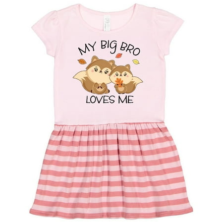 Inktastic My Big Bro Loves Me with Cute Squirrels in Autumn Gift Toddler Girl Dress
Inktastic My Big Bro Loves Me with Cute Squirrels in Autumn Gift Toddler Girl Dress