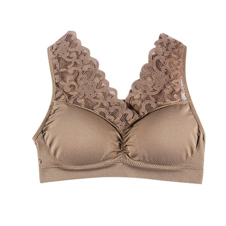 nsendm And Underwear 3PC Wide Detachable Lace Bottom Bra Vest Shoulder Cup Straps Women Womens Bra Underwear Beige One Size
nsendm And Underwear 3PC Wide Detachable Lace Bottom Bra Vest Shoulder Cup Straps Women Womens Bra Underwear Beige One Size