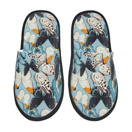 Slippers for Women/Men - Butterflys Soft Plush Warm Slip-on Slippers House Slippers Indoor House Shoes
Slippers for Women/Men - Butterflys Soft Plush Warm Slip-on Slippers House Slippers Indoor House Shoes