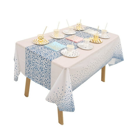 Ludlz Table Cover Anti-slip Waterproof PEVA Kids Adult Birthday Party Disposable Tablecloth Daily Use
Ludlz Table Cover Anti-slip Waterproof PEVA Kids Adult Birthday Party Disposable Tablecloth Daily Use