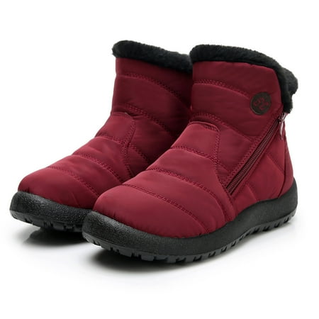 Womens Boots Women s Snow Boots Winter Ankle Short Bootie Waterproof Footwear Warm Shoes Red 8 Boots for Women
Womens Boots Women s Snow Boots Winter Ankle Short Bootie Waterproof Footwear Warm Shoes Red 8 Boots for Women