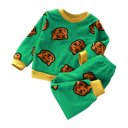 QYZEU Footed Pajamas 18 Month Boy Clothes Fall Toddler Kids Baby Girls Boys Long Sleeve Cute Cartoon Patchwork Tops PjâS Pants Sleepwear Pajamas Outfits Set 2Pcs
QYZEU Footed Pajamas 18 Month Boy Clothes Fall Toddler Kids Baby Girls Boys Long Sleeve Cute Cartoon Patchwork Tops PjâS Pants Sleepwear Pajamas Outfits Set 2Pcs