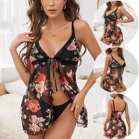 B91xZ Lingerie For Women Sleepwear Mini Suit Sexy Neck Nightdress Satin V Silk Underwear Dress Women Cami Night Robe Women Lingerie Black XL
B91xZ Lingerie For Women Sleepwear Mini Suit Sexy Neck Nightdress Satin V Silk Underwear Dress Women Cami Night Robe Women Lingerie Black XL