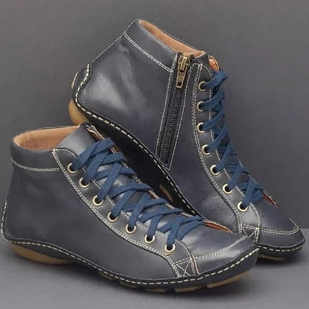 Clearance! Fashion Leather Boots Front Lace-Up Boots Shock Absorption Low Heel Diversified Colors Boots For Women
Clearance! Fashion Leather Boots Front Lace-Up Boots Shock Absorption Low Heel Diversified Colors Boots For Women