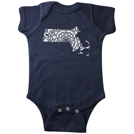 Inktastic Massachusetts Silhouette Mandala Gift Baby Boy or Baby Girl Bodysuit
Inktastic Massachusetts Silhouette Mandala Gift Baby Boy or Baby Girl Bodysuit