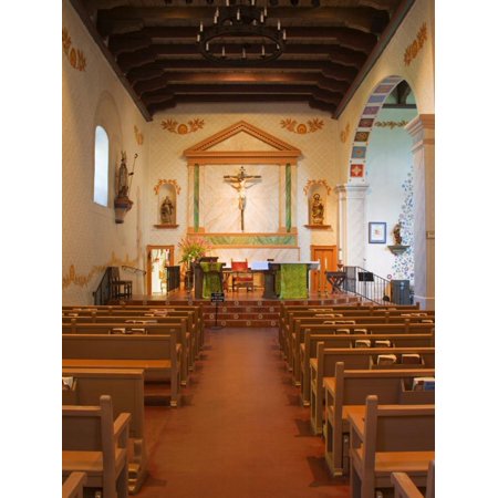 Mission San Luis Obispo, City of San Luis Obispo, California, United States of America Print Wall Art By Richard Cummins