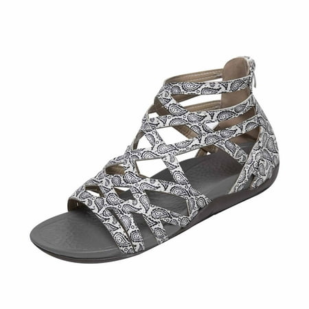 2022 New Women Gladiator Sandals Open Toe Strappy Flat Sandals Ladies Wedge Heel Wide Fit Ankle Strap Zipper Argyle Gladiator Roman Shoes Comfy Summer Beach Pool Sandals
2022 New Women Gladiator Sandals Open Toe Strappy Flat Sandals Ladies Wedge Heel Wide Fit Ankle Strap Zipper Argyle Gladiator Roman Shoes Comfy Summer Beach Pool Sandals