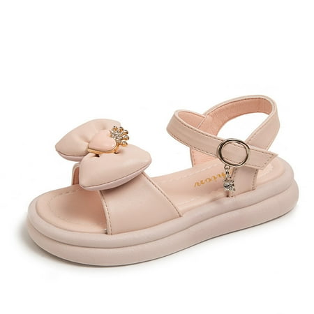 Girls‘ Sandals 2024 Summer New Fashion All-match Style Bow Sandals Little Girl‘s Open Toe Beach Shoes
Girls‘ Sandals 2024 Summer New Fashion All-match Style Bow Sandals Little Girl‘s Open Toe Beach Shoes