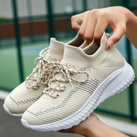 Women‘s Casual Sneakers Breathable Lightweight Running Shoes Comfortable Lace-up Walking Shoes
Women‘s Casual Sneakers Breathable Lightweight Running Shoes Comfortable Lace-up Walking Shoes