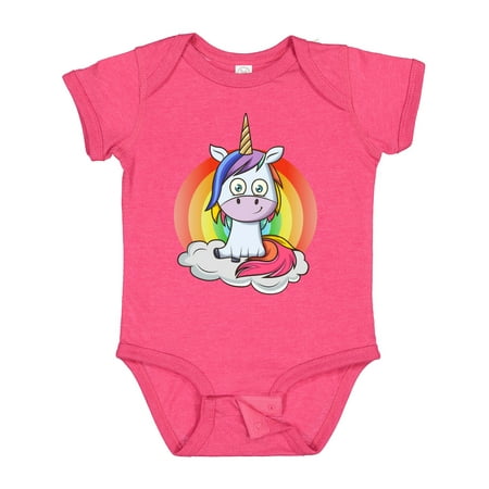 Inktastic Unicorn Rainbow Gift Baby Boy or Baby Girl Bodysuit