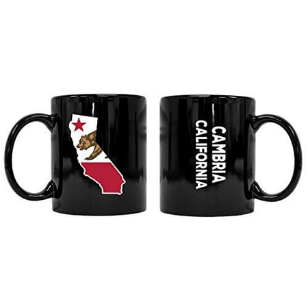 Cambria California Souvenir Black Ceramic Mug
Cambria California Souvenir Black Ceramic Mug