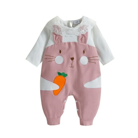MERSARIPHY Lovely Baby Girl Romper Long Sleeve Round Neck Rabbit Pattern Buttoned Crotch Long Pants
MERSARIPHY Lovely Baby Girl Romper Long Sleeve Round Neck Rabbit Pattern Buttoned Crotch Long Pants