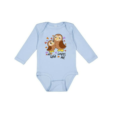 Inktastic My Gigi Loves Me- Cute Owl Family Gift Baby Boy or Baby Girl Long Sleeve Bodysuit
Inktastic My Gigi Loves Me- Cute Owl Family Gift Baby Boy or Baby Girl Long Sleeve Bodysuit