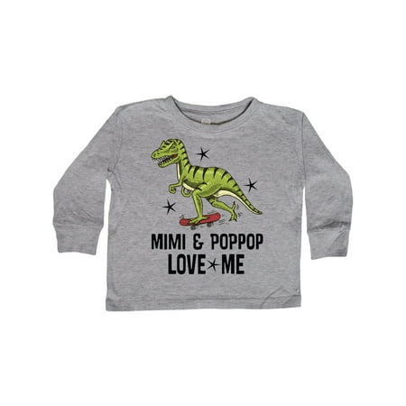 Inktastic Mimi and PopPop Love Me Dinosaur Gift Toddler Boy Girl Long Sleeve T-Shirt
Inktastic Mimi and PopPop Love Me Dinosaur Gift Toddler Boy Girl Long Sleeve T-Shirt