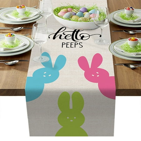 Easter Home Decor Supplies Fabric Tablecloths Creative Easter Tablecloths