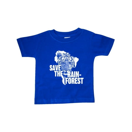 Inktastic Save the Rainforest Tiger with South America Silhouette Gift Baby Boy or Baby Girl T-Shirt
Inktastic Save the Rainforest Tiger with South America Silhouette Gift Baby Boy or Baby Girl T-Shirt