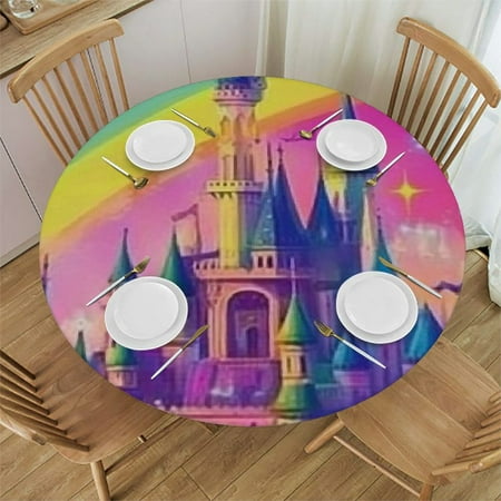 Orinice Fantasy Round Tablecloth Stain-Resistant and Washable for Indoor Outdoor Restaurants Weddings Parties 100% Polyester Waterproof Fabric 42 -46
Orinice Fantasy Round Tablecloth Stain-Resistant and Washable for Indoor Outdoor Restaurants Weddings Parties 100% Polyester Waterproof Fabric 42 -46