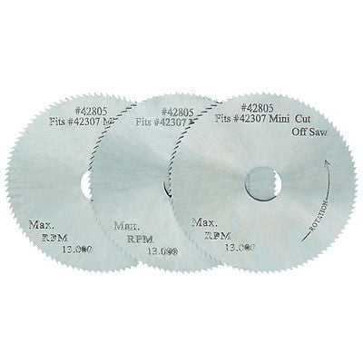 2 Circular 100 Tooth Mini Saw Blades