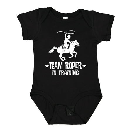 Inktastic Team Roper in Training Cowboy Gift Baby Boy Bodysuit