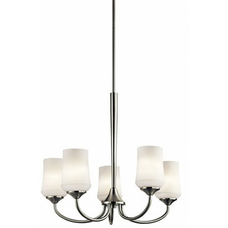 Traditional Farmhouse Five Light Chandelier-Brushed Nickel Finish-Incandescent Lamping Type Bailey Street Home 147-Bel-1788431
Traditional Farmhouse Five Light Chandelier-Brushed Nickel Finish-Incandescent Lamping Type Bailey Street Home 147-Bel-1788431