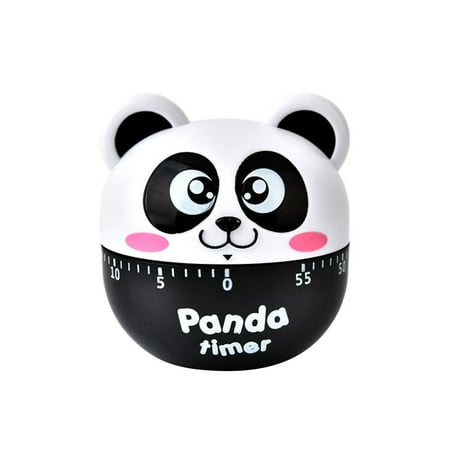 Mechanical 60 minute Panda Timer no batteries required Kitchen Tool