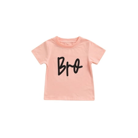 TheFound Toddler Baby Girl Boy T-shirt Brother Sister Matching Shirts Kids Short Sleeve Tops Summer Clothes
TheFound Toddler Baby Girl Boy T-shirt Brother Sister Matching Shirts Kids Short Sleeve Tops Summer Clothes