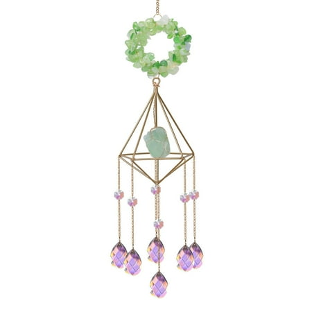 Xunyuan Wind Chime Pendant Decorative Sparkling Faux Crystal Elegant Hangable Wall Hanging Windbell Home Decor
Xunyuan Wind Chime Pendant Decorative Sparkling Faux Crystal Elegant Hangable Wall Hanging Windbell Home Decor