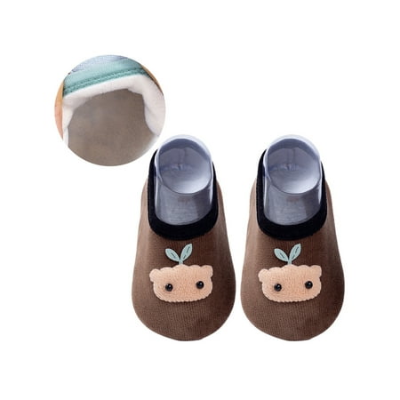 Wazshop Baby Sock Shoes Non-Slip Floor Slippers First Walker Socks Comfort Soft Sole Slipper Toddler Prewalker Breathable Brown Warm Lined 6.5C
Wazshop Baby Sock Shoes Non-Slip Floor Slippers First Walker Socks Comfort Soft Sole Slipper Toddler Prewalker Breathable Brown Warm Lined 6.5C