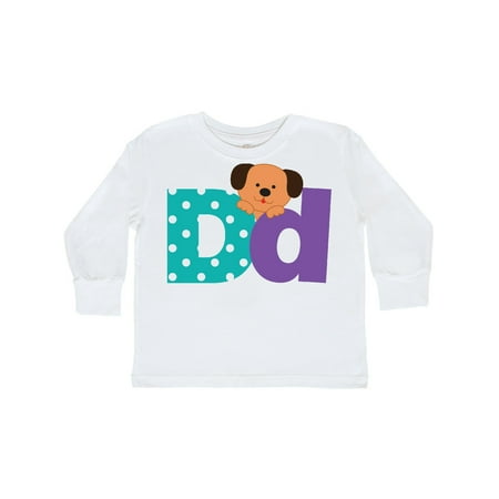 Inktastic Alphabet Letter D Cute Dog Gift Toddler Boy or Toddler Girl Long Sleeve T-Shirt
Inktastic Alphabet Letter D Cute Dog Gift Toddler Boy or Toddler Girl Long Sleeve T-Shirt