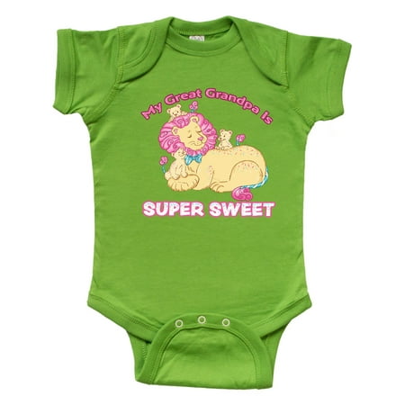 Inktastic My Great Grandpa Is Super Sweet Cotton Candy Lions Gift Baby Boy or Baby Girl Bodysuit
Inktastic My Great Grandpa Is Super Sweet Cotton Candy Lions Gift Baby Boy or Baby Girl Bodysuit