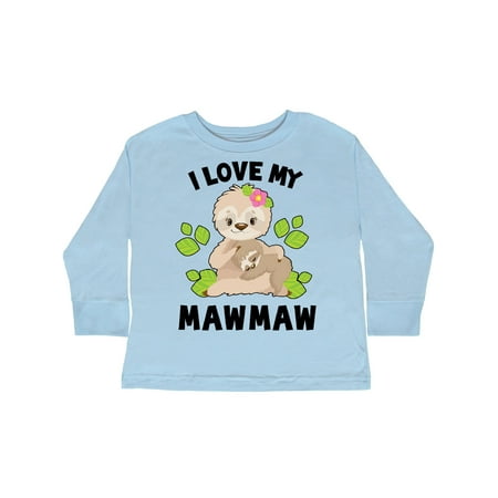 Inktastic Cute Sloth I Love My Mawmaw with Green Leaves Gift Toddler Boy or Toddler Girl Long Sleeve T-Shirt
Inktastic Cute Sloth I Love My Mawmaw with Green Leaves Gift Toddler Boy or Toddler Girl Long Sleeve T-Shirt