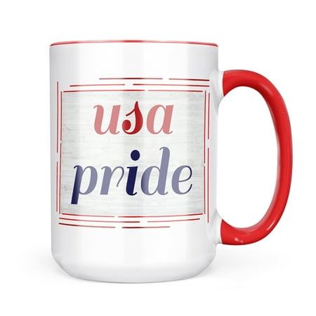 

Christmas Cookie Tin USA Pride Fourth of July Modern Rustic Mug gift for Coffee Tea lovers