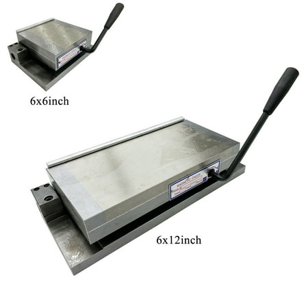 INTBUYING 6x12in Magnetic Sine Plate Chuck for Surface Grinding Machine >100 N /cm²