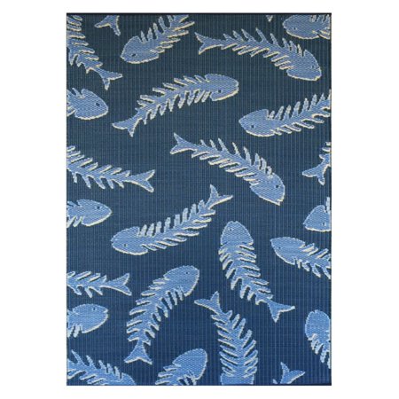 Mad Mats Fishbone Indoor/Outdoor Area Rug
