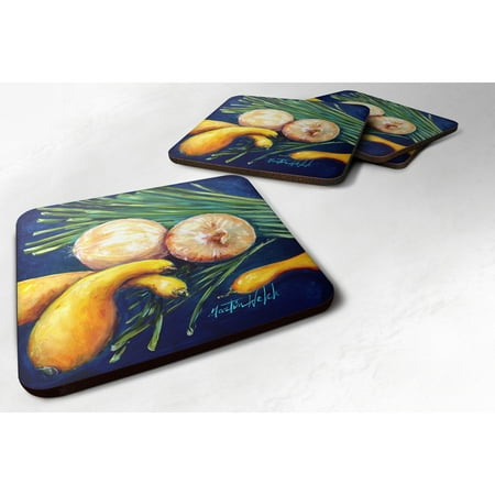 Carolines Treasures MW1206FC Crooked Neck Squash Foam Coaster Set of 4 3 1/2 x 3 1/2 multicolor
Carolines Treasures MW1206FC Crooked Neck Squash Foam Coaster Set of 4 3 1/2 x 3 1/2 multicolor